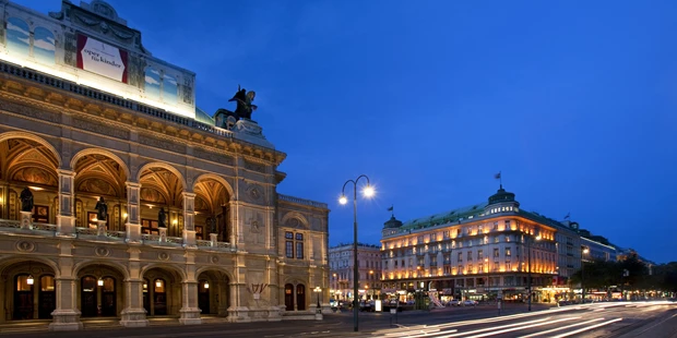 Destination-Wedding - Art der Location: Hotel / Chalet - Hotel Bristol Vienna direkt neben der Wiener Staatsoper - Hotel Bristol Vienna