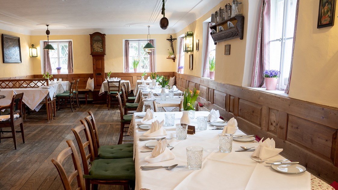 Hochzeitslocation: Restaurantbereich - ****Hotel Schlosswirt zu Anif