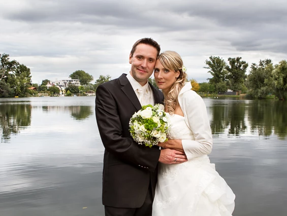 Hochzeitslocation: Fotoshooting am Kaiserwasser - ARCOTEL Kaiserwasser Wien