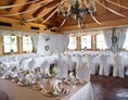 Hochzeitslocation: Hochzeitstafel in U - Form für ca. 40 Personen - Gipfelhaus Magdalensberg