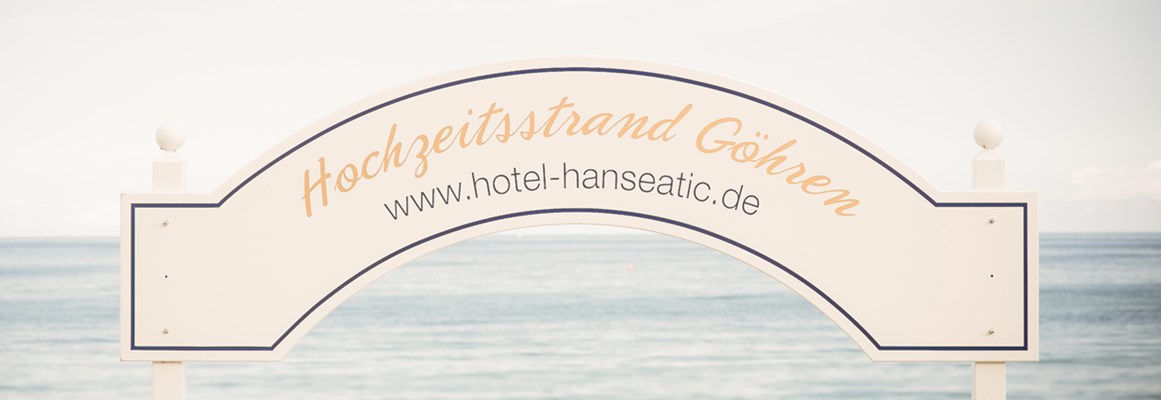 Hochzeitslocation: Hochzeitsstrand Göhren - Hotel Hanseatic Rügen & Villen