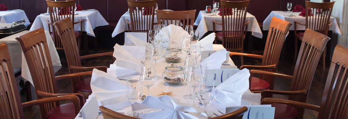 Hochzeitslocation: Festtafel im Restaurant - Hotel Hanseatic Rügen & Villen