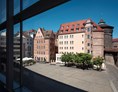 Hochzeitslocation: Ansicht vom Klarissenplatz - Hotel VICTORIA Nürnberg
