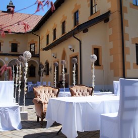 Hochzeitslocation: stilvoll - romantisch - klassisch - Naturhotel Schloss Kassegg