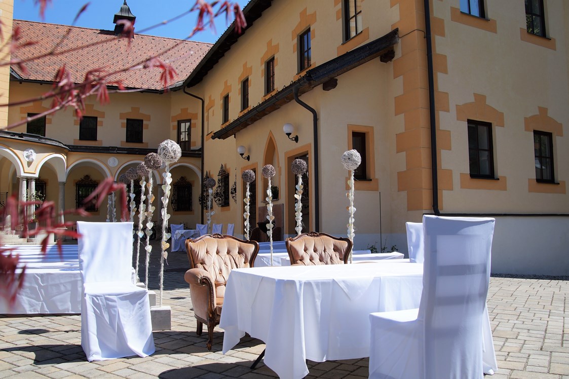 Hochzeitslocation: stilvoll - romantisch - klassisch - Naturhotel Schloss Kassegg