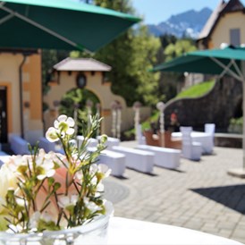 Hochzeitslocation: herrliche Kulisse für Ihre Trauung - Naturhotel Schloss Kassegg