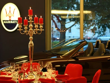 Hochzeitslocation: Catering Maserati - ViCulinaris im Kolbergarten