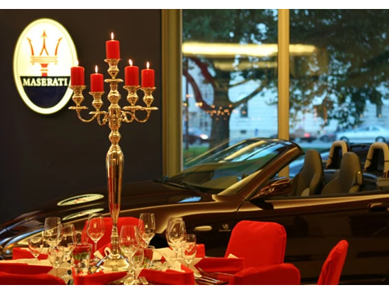 Hochzeitslocation: Catering Maserati - ViCulinaris im Kolbergarten