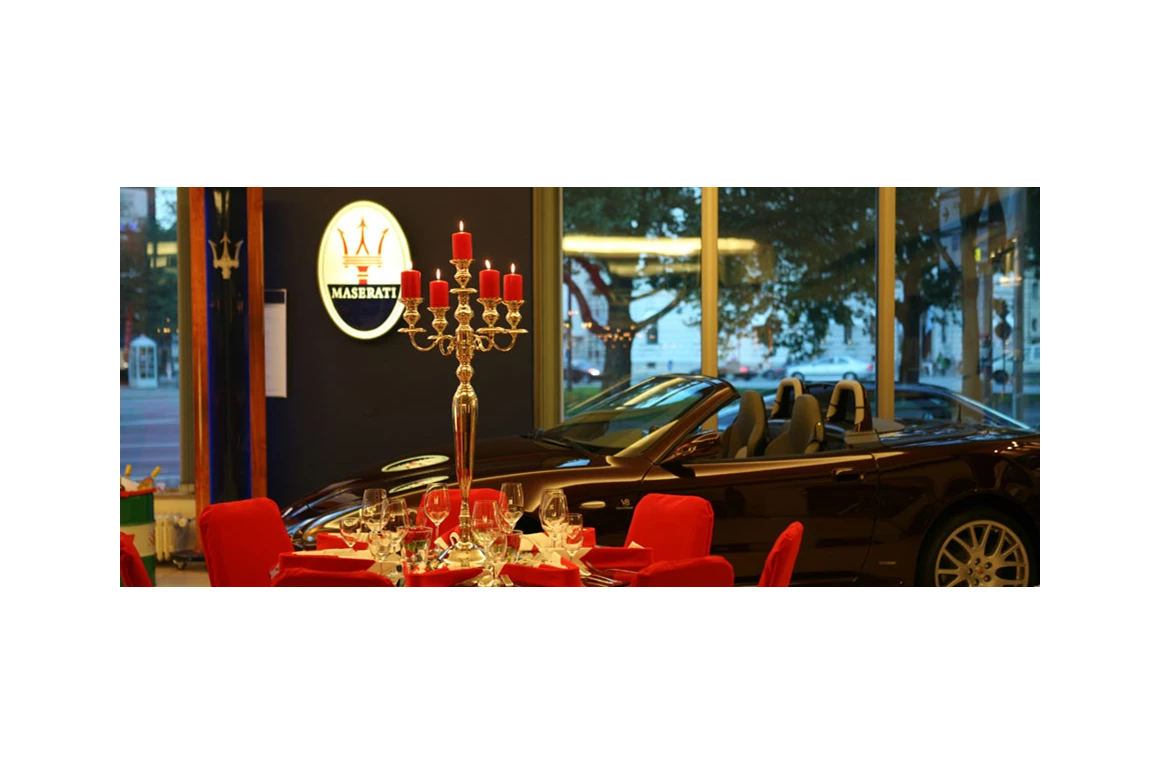 Hochzeitslocation: Catering Maserati - ViCulinaris im Kolbergarten