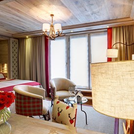 Hochzeitslocation: Astoria Doppelzimmer Karwendel Deluxe Schlaf- und Wohnbereich - Astoria Resort***** in Seefeld