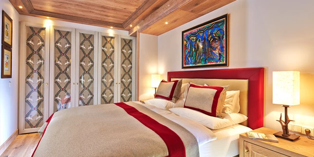 Destination-Wedding - Art der Location: Hotel / Chalet - Astoria Olympia Suite Schlafbereich - Astoria Resort***** in Seefeld
