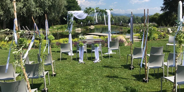 Destination-Wedding - Art der Location: Hotel / Chalet - Hochzeit am Naturbadeteich - Hotel G'Schlössl Murtal