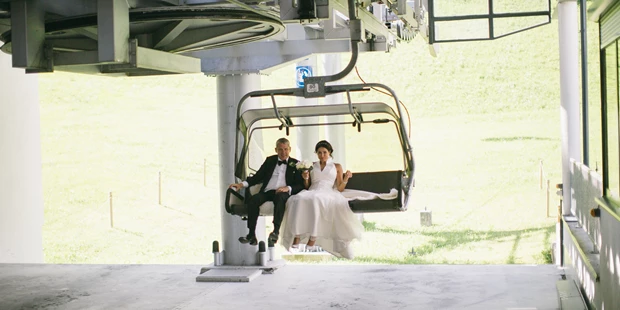 Destination-Wedding - Art der Location: Hotel / Chalet - "Anreise" des Brautpaares mal anders - arlberg1800 RESORT