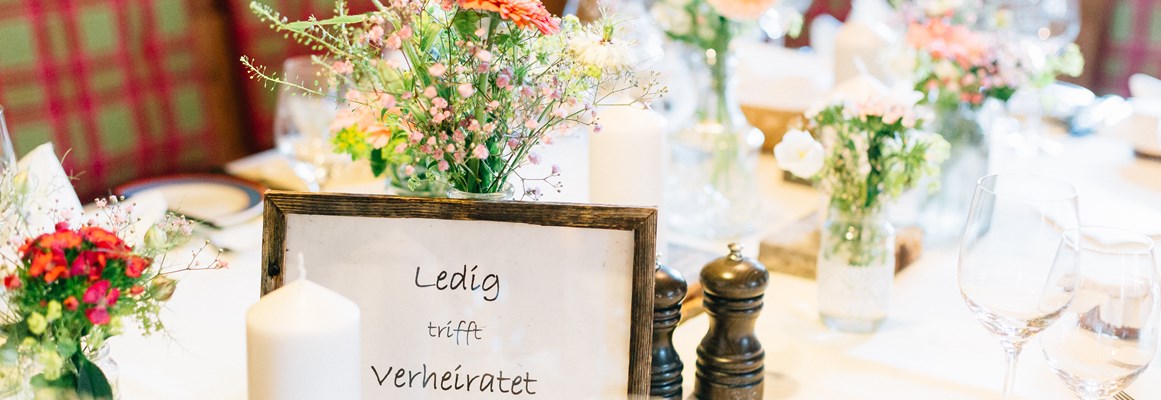 Hochzeitslocation: Tischdekoration Hospiz Alm - arlberg1800 RESORT