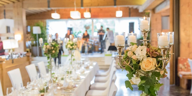 Destination-Wedding - Art der Location: Hotel / Chalet - Speisesaal  - Relax- & Vitalhotel Adler