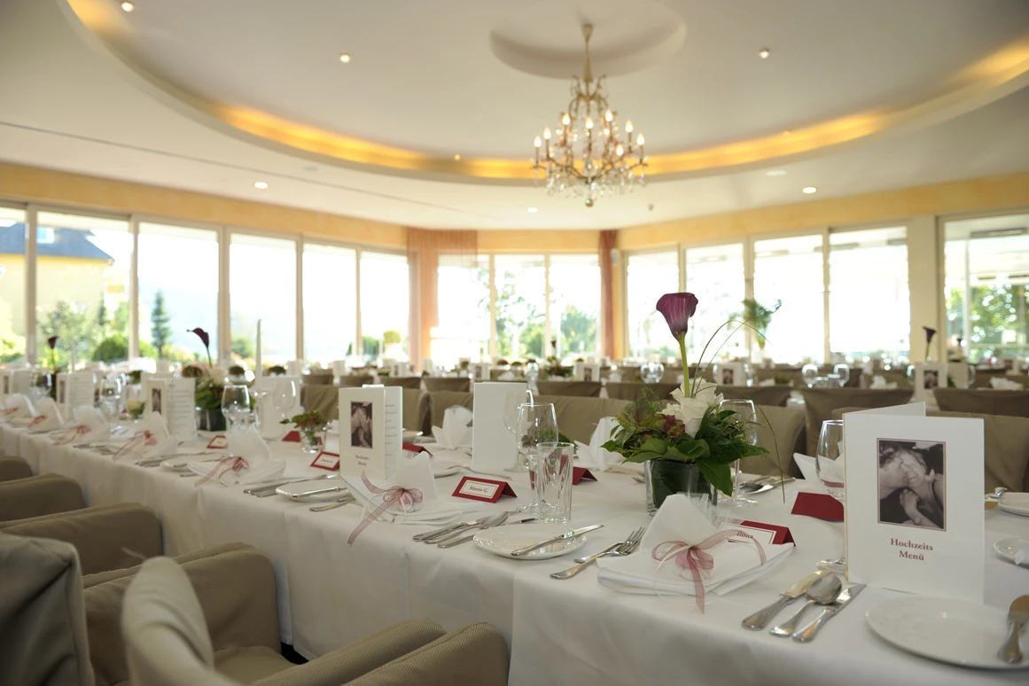 Hochzeitslocation: Unser Panorama-Seerestaurant  - Werzer's Hotel Resort Pörtschach