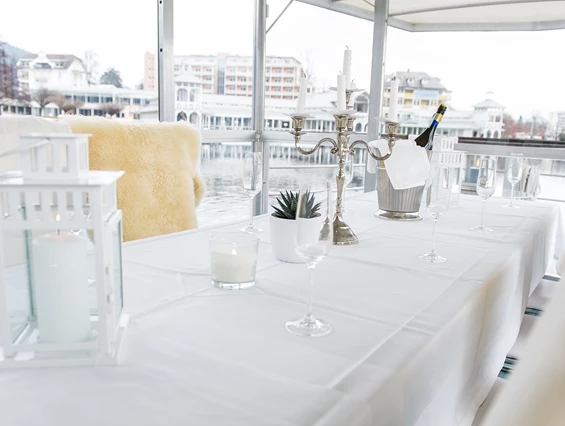 Hochzeitslocation: Hochzeit am Glasboot direkt am Wörthersee  - Werzer's Hotel Resort Pörtschach