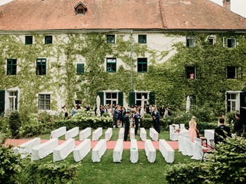 Schloss Ernegg woliday Programmvorschlag Tag 2 - Trauung & Hochzeitsfeier