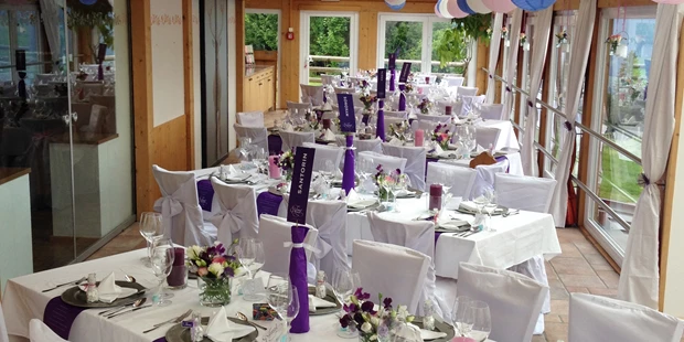 Destination-Wedding - Art der Location: Hotel / Chalet - Wintergarten - Hochzeitsinsel