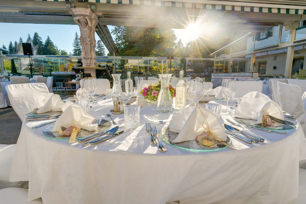 Hochzeitslocation: Tisch Wintergarten - Alpenhotel Speckbacher Hof