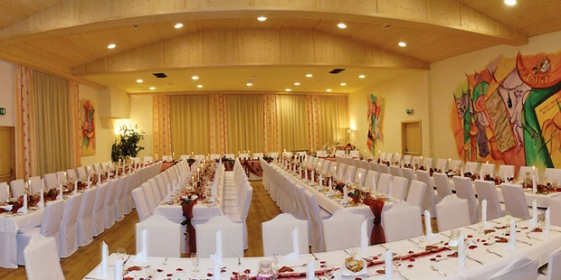 Destination-Wedding - Art der Location: Hotel / Chalet - Hochzeitssaal 
 - Aktivhotel ZUM GOURMET