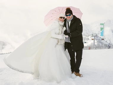 Hochzeitslocation: Winterliches Hochzeitsfotoshooting - Schloss Prielau Hotel & Restaurants