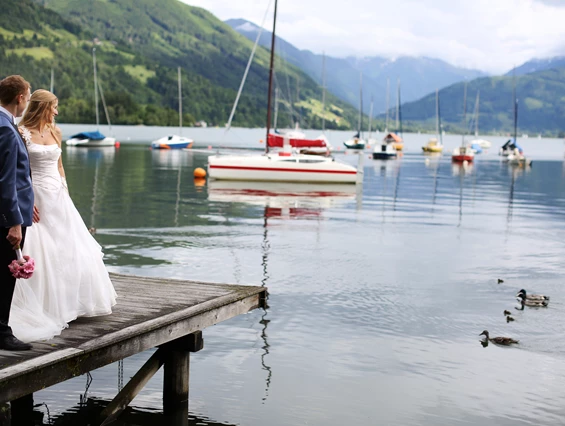 Hochzeitslocation: Fotoshooting am Zeller See - Schloss Prielau Hotel & Restaurants