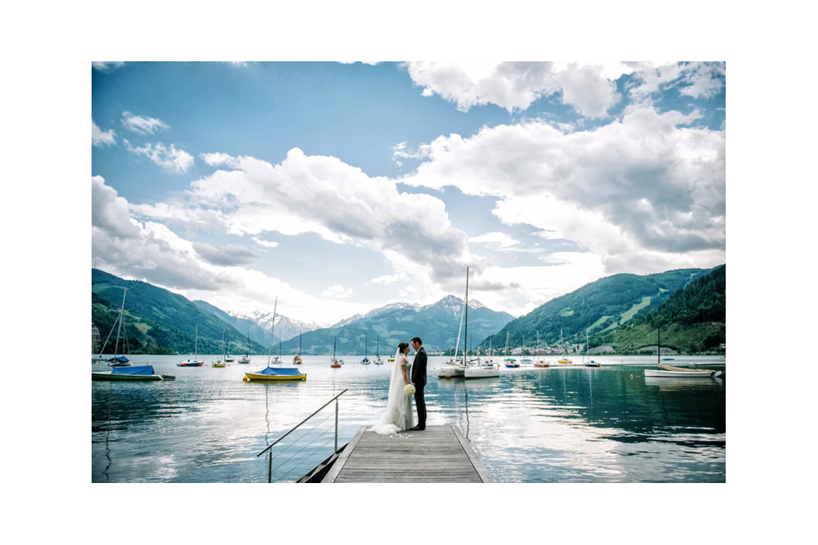 Hochzeitslocation: Privatstrand am Zeller See - Schloss Prielau Hotel & Restaurants