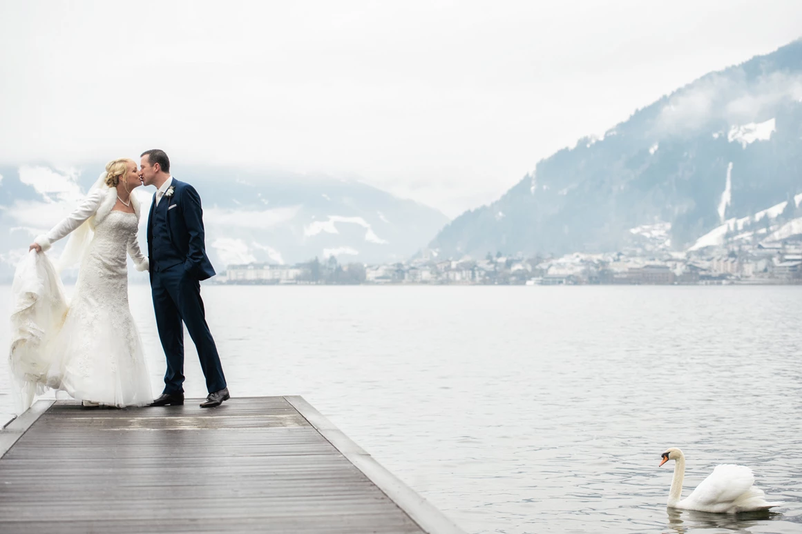 Hochzeitslocation: Privatstrand am Zeller See - Schloss Prielau Hotel & Restaurants