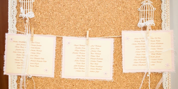 Destination-Wedding - Art der Location: Hotel / Chalet - Sitzplan - Hotel Sonnenburg