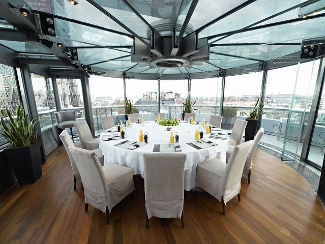 Hochzeitslocation: Wintergarten, im 8. Stock - DO & CO HOTEL VIENNA