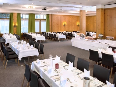 Hochzeitslocation: Unser Festsaal, welcher für Sie individuell gestaltet werden kann - Hotel IMLAUER & Bräu