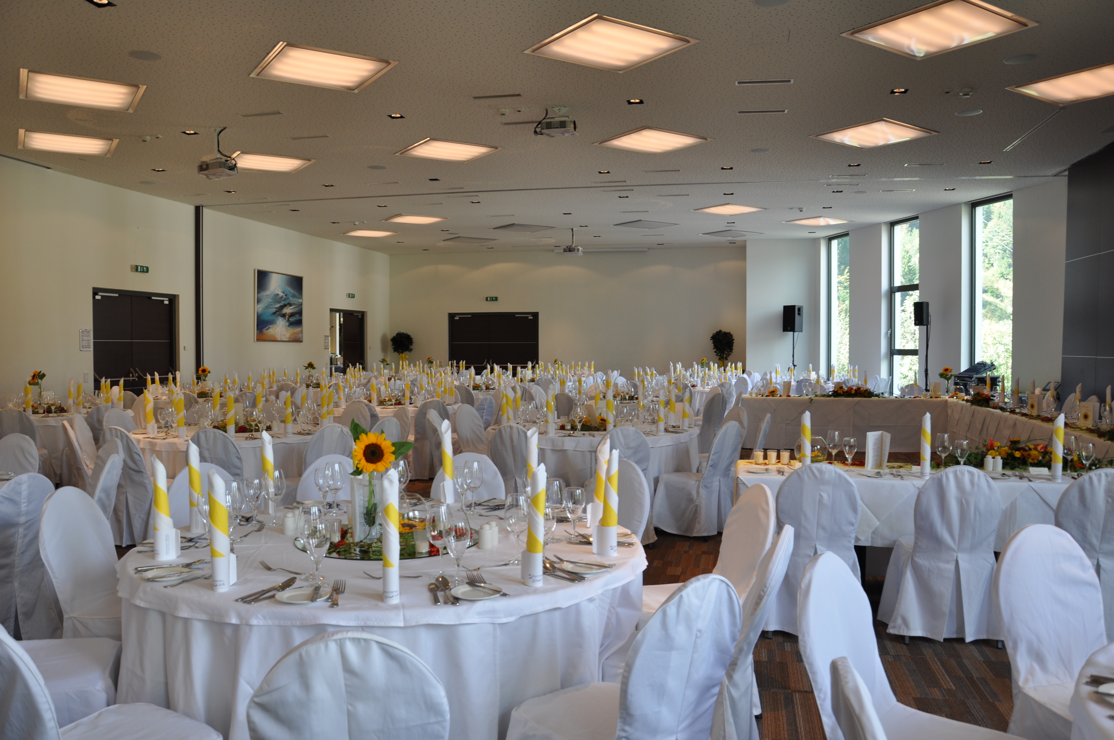 Destination-Wedding - Umgebung: am Land - Der Festsaal des Sporthotel Wagrain. - Sporthotel Wagrain