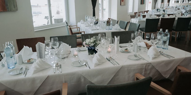 Destination-Wedding - Art der Location: Hotel / Chalet - Der Festssal des Seehotel am Kaiserstrand. - Seehotel am Kaiserstrand