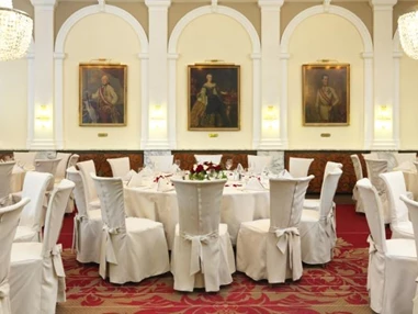 Hochzeitslocation: Hotel Stefanie - Festsaal im ältesten Hotel Wiens, seit 1600 - Hotel & Restaurant Stefanie Schick-Hotels Wien
