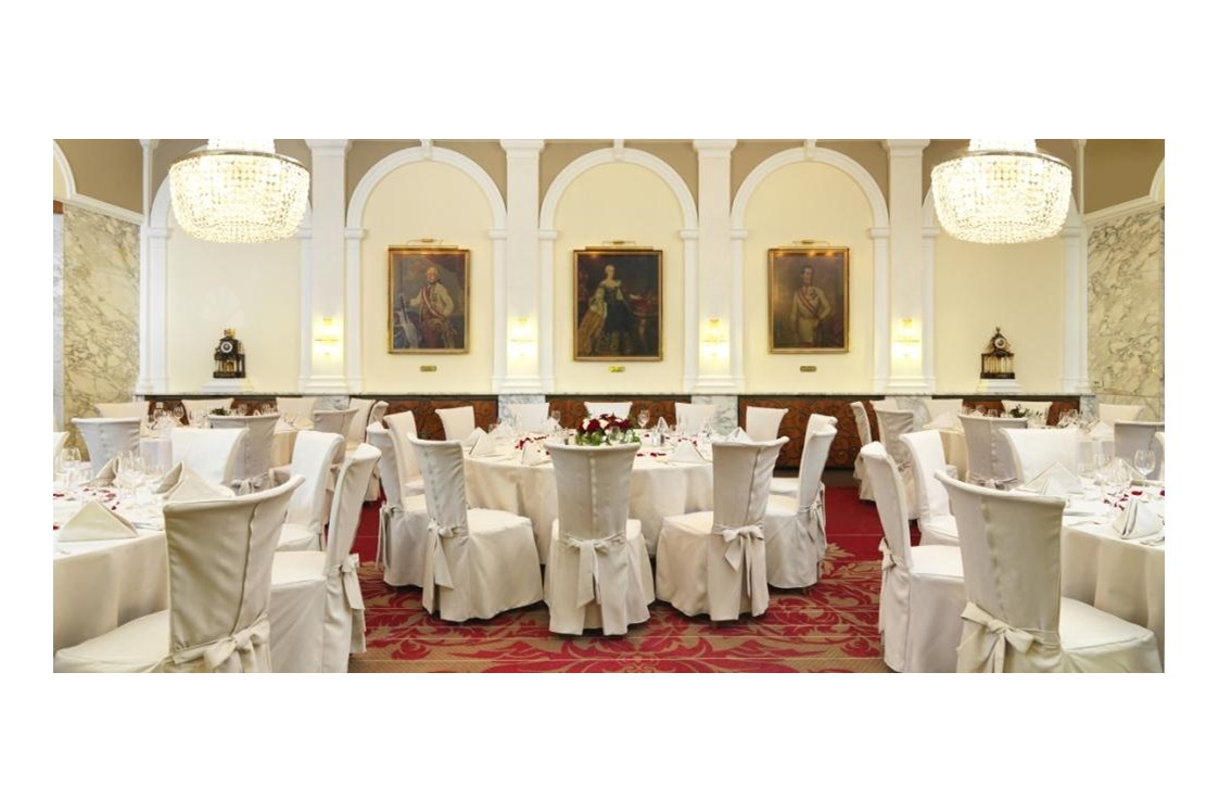 Hochzeitslocation: Hotel Stefanie - Festsaal im ältesten Hotel Wiens, seit 1600 - Hotel & Restaurant Stefanie Schick-Hotels Wien