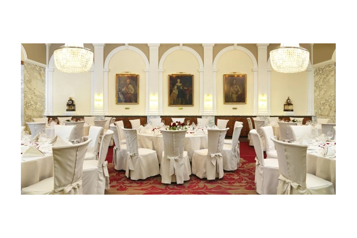 Hochzeitslocation: Hotel Stefanie - Festsaal im ältesten Hotel Wiens, seit 1600 - Hotel & Restaurant Stefanie Schick-Hotels Wien