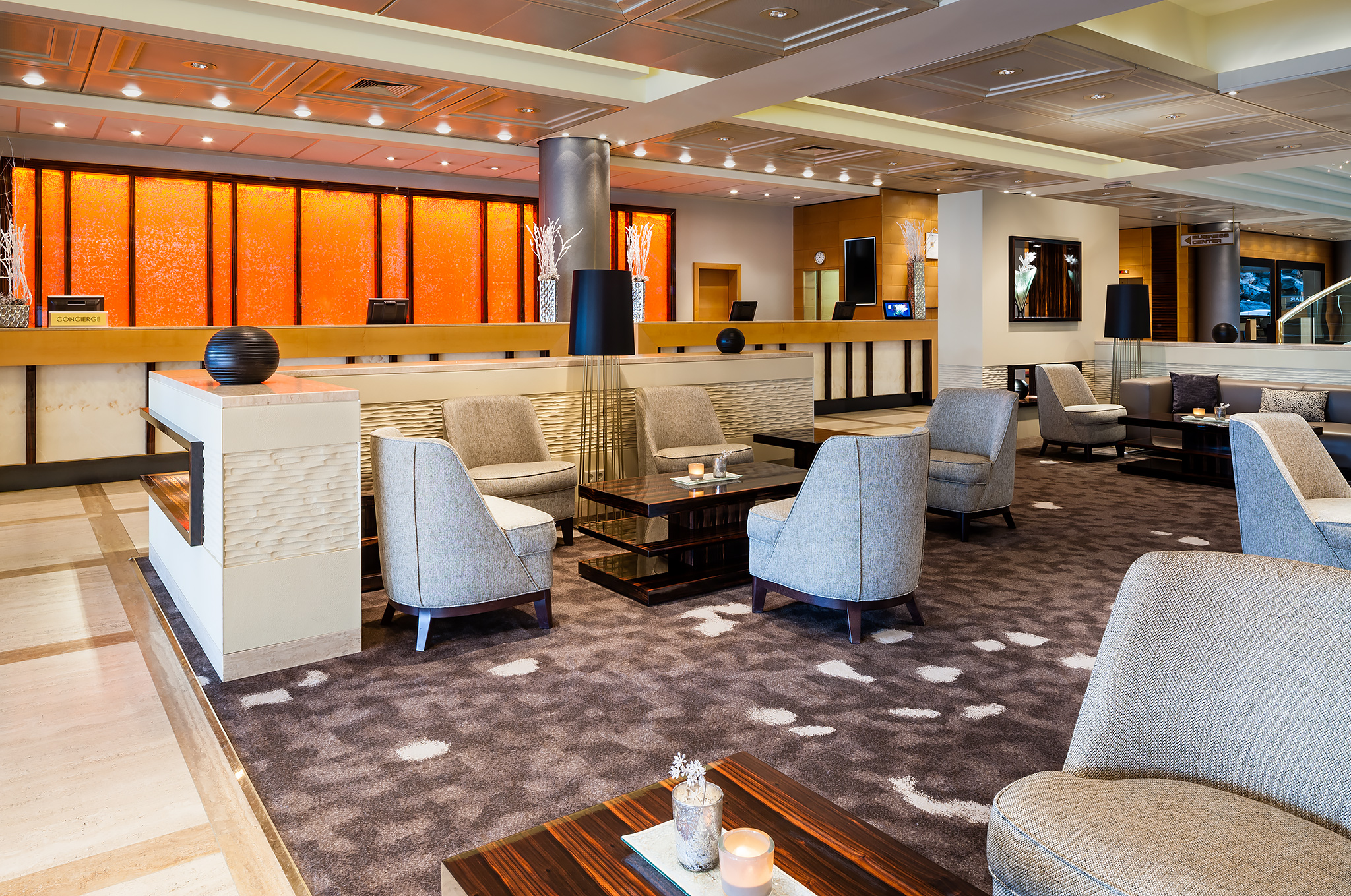 Hochzeitslocation: Lobby - Vienna Marriott Hotel