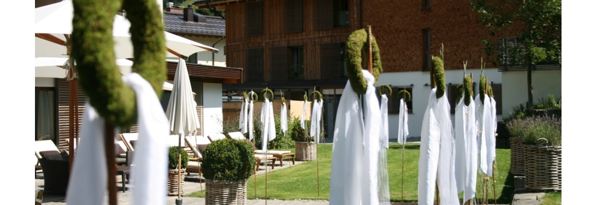 Hochzeitslocation: Gartenschmuck  - Der Berghof