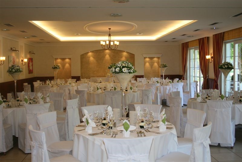 Hochzeitslocation: Der Festsaal des Birkenhof in Gols hat 160 m². - Birkenhof Restaurant & Landhotel ****