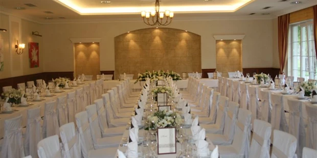 Destination-Wedding - Art der Location: Hotel / Chalet - Der Festsaal des Birkenhof bietet Platz für bis zu 200 Hochzeitgäste. - Birkenhof Restaurant & Landhotel ****