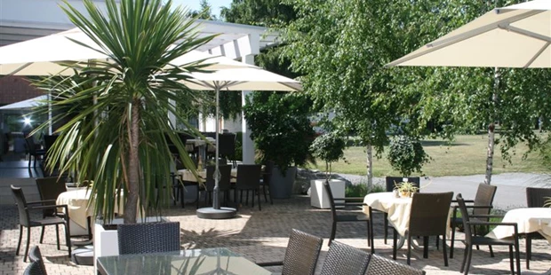 Destination-Wedding - Art der Location: Hotel / Chalet - Der Garten des Restaurant Birkenhof in Gols. - Birkenhof Restaurant & Landhotel ****