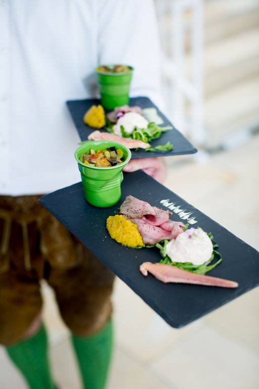 Hochzeitslocation: Vorspeisenvariation - Das Grafengut