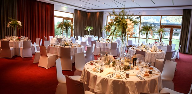Destination-Wedding - Wellness / Pool: Indoor-Pool - Seminarraum - Falkensteiner Hotel & SPA Carinzia****