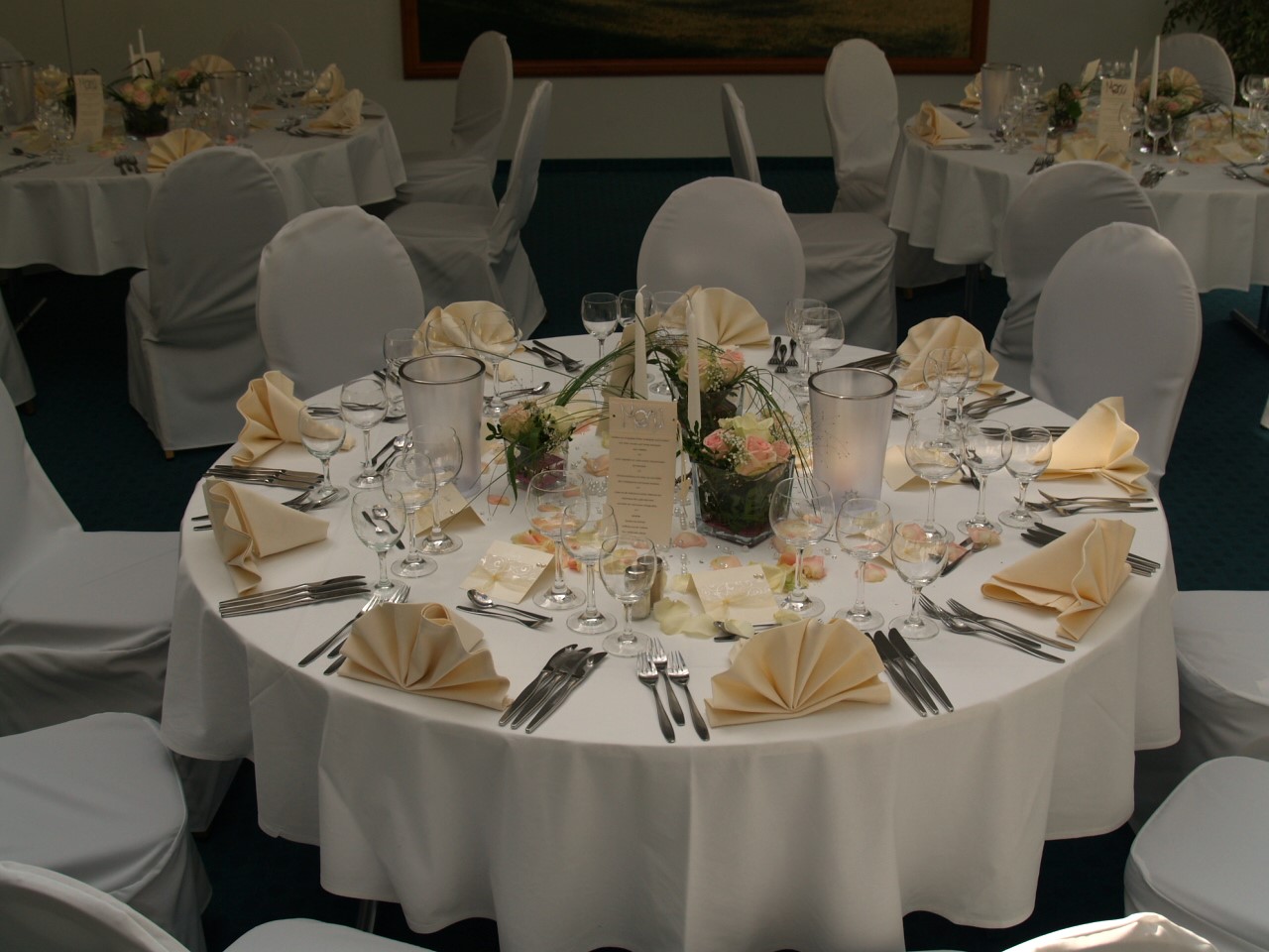 Hochzeitslocation: Bankettbeispiel - Waldhotel Schäferberg