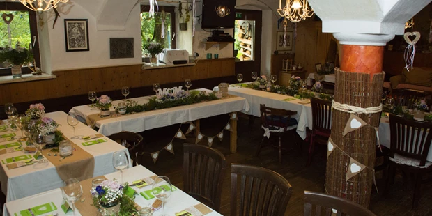 Destination-Wedding - Art der Location: Hotel / Chalet - Saal - Bergpension Maroldhof - Urig, Idyllisch, Echt Bayerisch