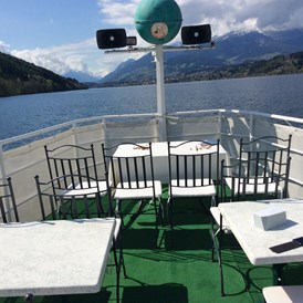 Hochzeitslocation: Standesamt an Board - Hochzeitsschiff MS Porcia am Millstätter See