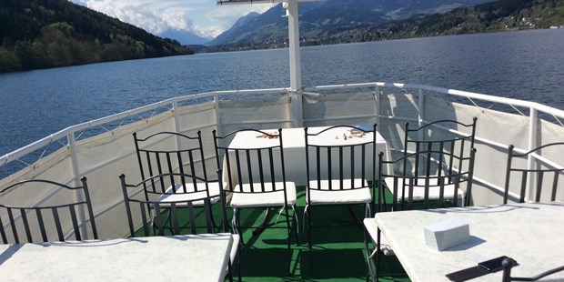 Destination-Wedding - Umgebung: am Land - Standesamt an Board - Hochzeitsschiff MS Porcia am Millstätter See