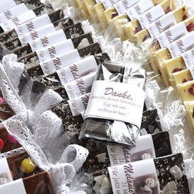 Hochzeitslocation: individuelle, handgeschöpfte Schokoladen - Schloss Gloggnitz